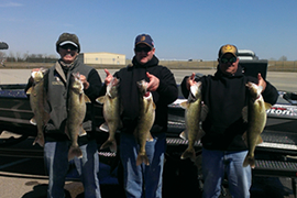 Walleye Charters on the Detroit River