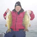 Great Lakes Bass Fishing Guide Service on Lake St. Clair Smallmouth in Michigan.