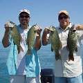 Great Lakes Bass Fishing Guide Service on Lake St. Clair Smallmouth in Michigan.