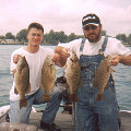 Great Lakes Bass Fishing Guide Service on Lake St. Clair Smallmouth in Michigan.