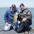 Great Lakes Bass Fishing Guide Service on Lake St. Clair Smallmouth in Michigan.