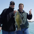 Great Lakes Bass Fishing Guide Service on Lake St. Clair Smallmouth in Michigan.