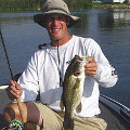 Great Lakes Bass Fishing Guide Service on Lake St. Clair Smallmouth in Michigan.