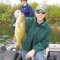 Great Lakes Bass Fishing Guide Service on Lake St. Clair Smallmouth in Michigan.