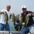 Great Lakes Bass Fishing Guide Service on Lake St. Clair Smallmouth in Michigan.