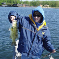 Great Lakes Bass Fishing Guide Service on Lake St. Clair Smallmouth in Michigan.