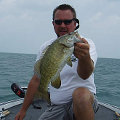 Great Lakes Bass Fishing Guide Service on Lake St. Clair Smallmouth in Michigan.
