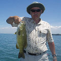 Great Lakes Bass Fishing Guide Service on Lake St. Clair Smallmouth in Michigan.