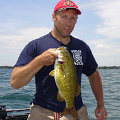 Great Lakes Bass Fishing Guide Service on Lake St. Clair Smallmouth in Michigan.