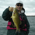 Great Lakes Bass Fishing Guide Service on Lake St. Clair Smallmouth in Michigan.