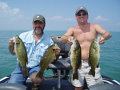 Great Lakes Bass Fishing Guide Service on Lake St. Clair Smallmouth in Michigan.