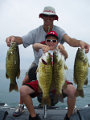 Great Lakes Bass Fishing Guide Service on Lake St. Clair Smallmouth in Michigan.