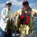 Great Lakes Bass Fishing Guide Service on Lake St. Clair Smallmouth in Michigan.