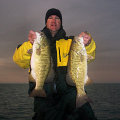 Great Lakes Bass Fishing Guide Service on Lake St. Clair Smallmouth in Michigan.