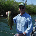 Great Lakes Bass Fishing Guide Service on Lake St. Clair Smallmouth in Michigan.