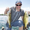 Great Lakes Bass Fishing Guide Service on Lake St. Clair Smallmouth in Michigan.