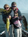 Great Lakes Bass Fishing Guide Service on Lake St. Clair Smallmouth in Michigan.
