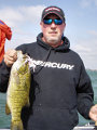 Great Lakes Bass Fishing Guide Service on Lake St. Clair Smallmouth in Michigan.