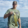 Great Lakes Bass Fishing Guide Service on Lake St. Clair Smallmouth in Michigan.