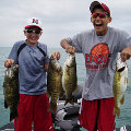 Great Lakes Bass Fishing Guide Service on Lake St. Clair Smallmouth in Michigan.