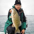 Great Lakes Bass Fishing Guide Service on Lake St. Clair Smallmouth in Michigan.