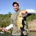 Great Lakes Bass Fishing Guide Service on Lake St. Clair Smallmouth in Michigan.