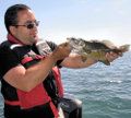 Great Lakes Bass Fishing Guide Service on Lake St. Clair Smallmouth in Michigan.