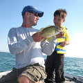 Great Lakes Bass Fishing Guide Service on Lake St. Clair Smallmouth in Michigan.