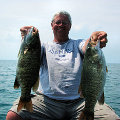 Great Lakes Bass Fishing Guide Service on Lake St. Clair Smallmouth in Michigan.