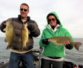 Great Lakes Bass Fishing Guide Service on Lake St. Clair Smallmouth in Michigan.
