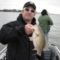 Great Lakes Bass Fishing Guide Service on Lake St. Clair Smallmouth in Michigan.