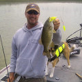 Great Lakes Bass Fishing Guide Service on Lake St. Clair Smallmouth in Michigan.
