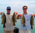 Great Lakes Bass Fishing Guide Service on Lake St. Clair Smallmouth in Michigan.