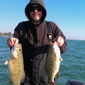 Great Lakes Bass Fishing Guide Service on Lake St. Clair Smallmouth in Michigan.