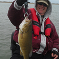 Great Lakes Bass Fishing Guide Service on Lake St. Clair Smallmouth in Michigan.