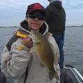 Great Lakes Bass Fishing Guide Service on Lake St. Clair Smallmouth in Michigan.
