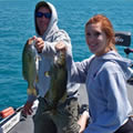 Great Lakes Bass Fishing Guide Service on Lake St. Clair Smallmouth in Michigan.