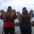 Great Lakes Bass Fishing Guide Service on Lake St. Clair Smallmouth in Michigan.