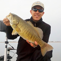 Great Lakes Bass Fishing Guide Service on Lake St. Clair Smallmouth in Michigan.