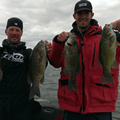Great Lakes Bass Fishing Guide Service on Lake St. Clair Smallmouth in Michigan.