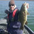 Great Lakes Bass Fishing Guide Service on Lake St. Clair Smallmouth in Michigan.