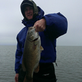 Great Lakes Bass Fishing Guide Service on Lake St. Clair Smallmouth in Michigan.