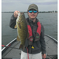 Great Lakes Bass Fishing Guide Service on Lake St. Clair Smallmouth in Michigan.