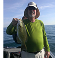 Great Lakes Bass Fishing Guide Service on Lake St. Clair Smallmouth in Michigan.