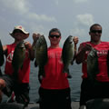 Great Lakes Bass Fishing Guide Service on Lake St. Clair Smallmouth in Michigan.