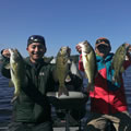 Great Lakes Bass Fishing Guide Service on Lake St. Clair Smallmouth in Michigan.