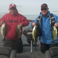 Great Lakes Bass Fishing Guide Service on Lake St. Clair Smallmouth in Michigan.