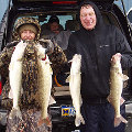 Great Lakes Bass Fishing Guide Service offers spring time walleye jigging charters on the Detroit River, Michigan.