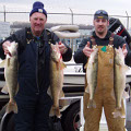Great Lakes Bass Fishing Guide Service offers spring time walleye jigging charters on the Detroit River, Michigan.